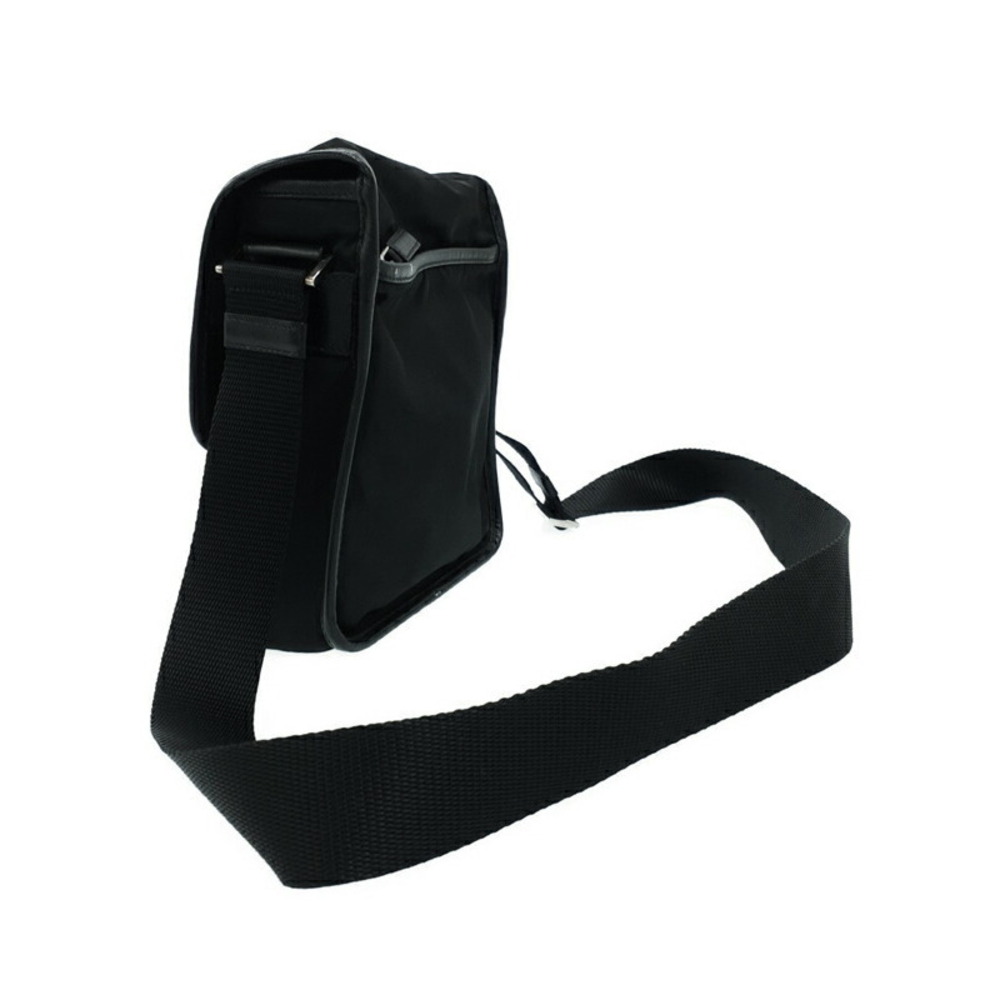 Prada Shoulder Crossbody black Bag Tessuto Messenger